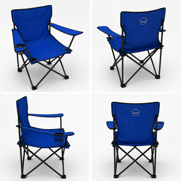 Square Tsc016 Katlanir Sandalye (mavi)