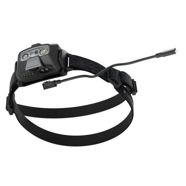 LEDLENSER HF6R CORE BLACK KAFA FENERİ