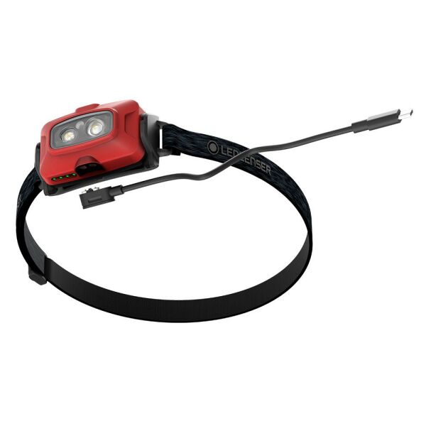 LEDLENSER HF4R CORE RED KAFA FENERİ