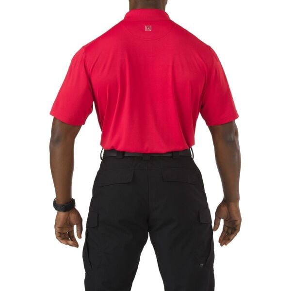 5.11 Pinnacle Polo T-shirt Kirmizi