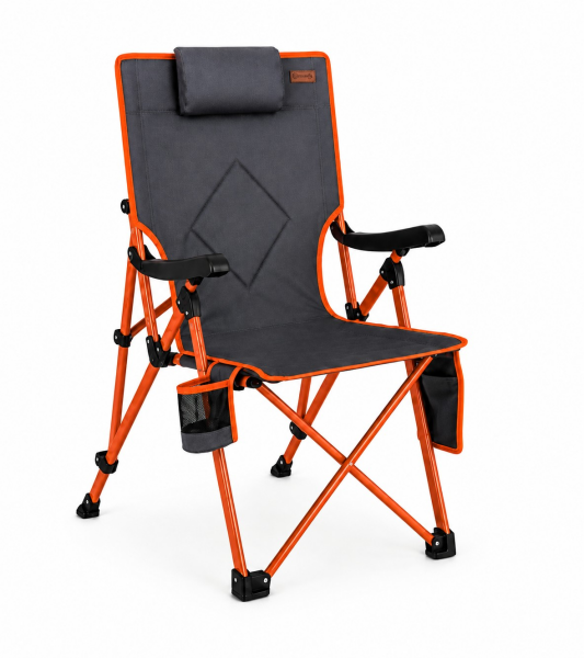 Madfox FlexLounge 3X Katlanabilir Kamp Sandalyesi Steel Ember
