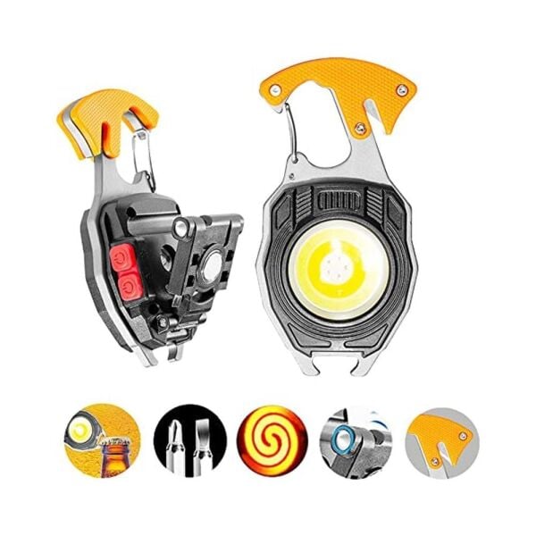 Mi̇lo Adventure Design 500 Lümen Çok Fonksi̇yonlu Anahtarlik Fener