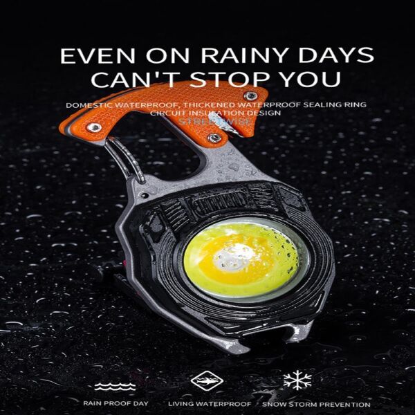 Mi̇lo Adventure Design 500 Lümen Çok Fonksi̇yonlu Anahtarlik Fener