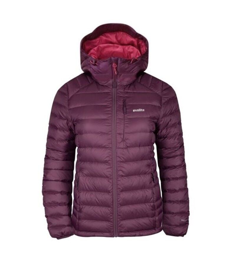 Evolite DownTouch Kadın Kaz Tüyü Mont - Mor