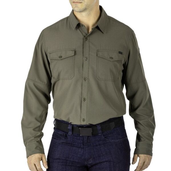 5.11 Marksman L/s Yesil Gomlek