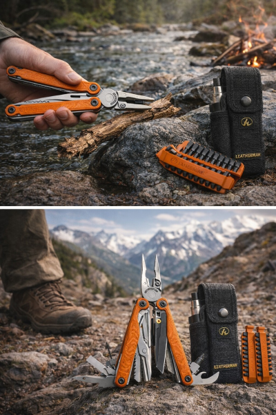 Leatherman Wave Alpha Canyonland Tam Set Full Paket