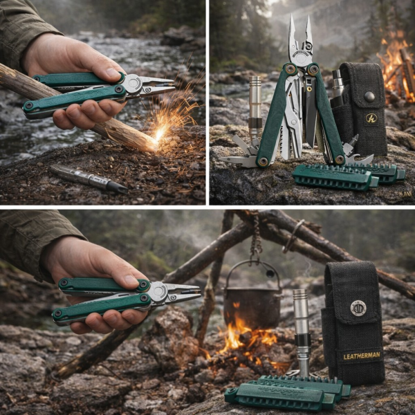 Leatherman Wave Alpha Cascadia Tam Set Full Paket