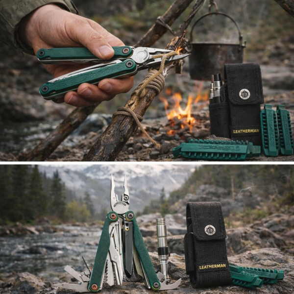 Leatherman Wave Alpha Cascadia Tam Set Full Paket