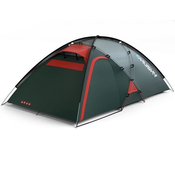 Husky Felen Yesil 3+1 Kisilik Cadir Yeşil