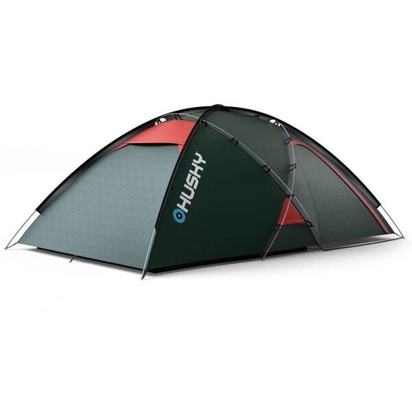 Husky Felen Yesil 3+1 Kisilik Cadir Yeşil