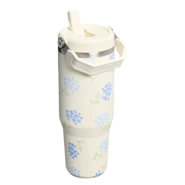 Stanley The IceFlow Flip Straw 0.89 Litre Pipetli Termos Antique Florets