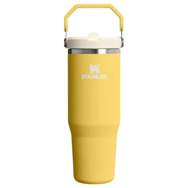Stanley The IceFlow Flip Straw 0.89 Litre Pipetli Termos Daffodil