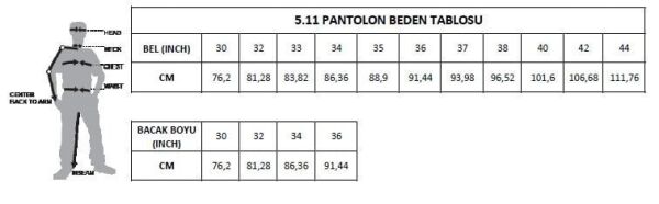 5.11 Strike W-flex-tac Pantolon Stone