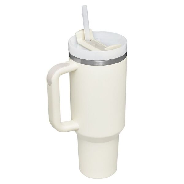 STANLEY QUENCHER PİPETLİ TERMOS 1.18 LİTRE KREM RENK