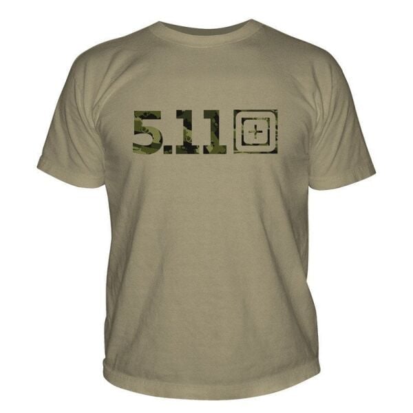 5.11 Logo T S/s Camo T-shirt