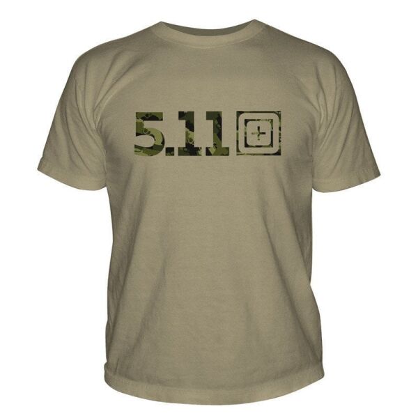 5.11 Logo T S/s Camo T-shirt