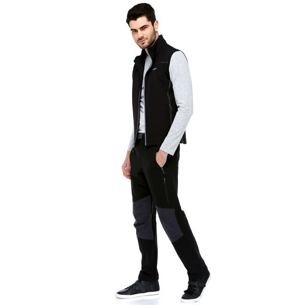 Evolite Point Softshell Erkek Pantolon - Siyah/Gri