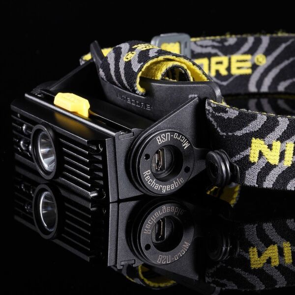 Nitecore Hc90 900 Lumen Kafa Fener (1x18650)