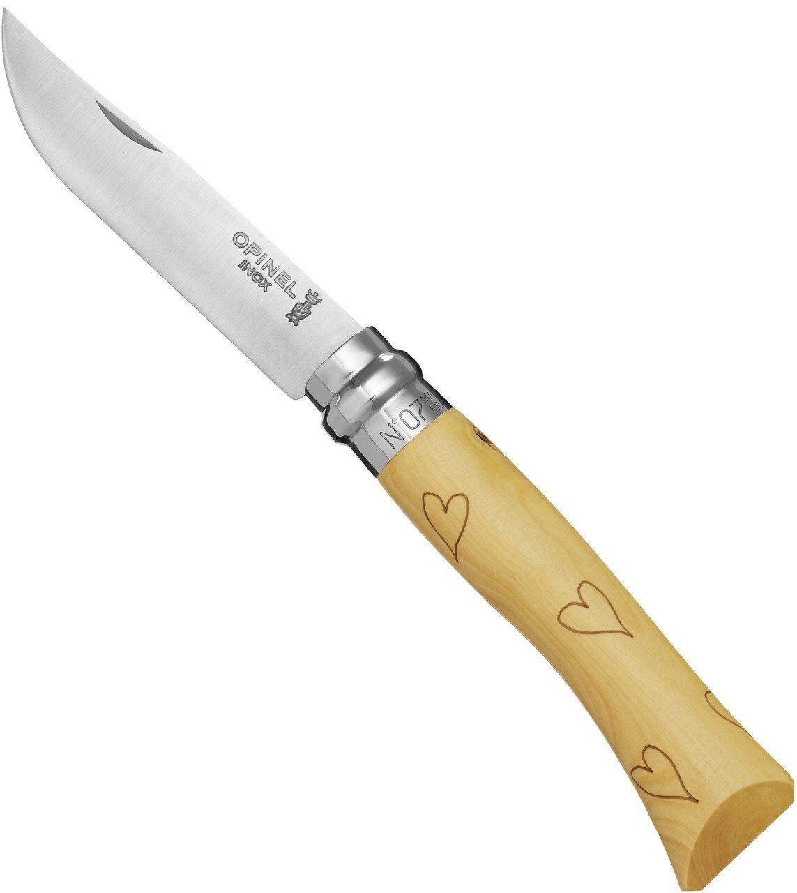 Opinel Inox 7 No Islemeli Caki